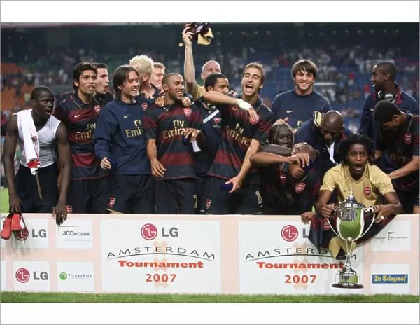 Arsenal Celebrates Amsterdam Tournament Victory: Ajax 0-1 Arsenal