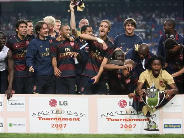 Arsenal Celebrates Amsterdam Tournament Victory: Ajax 0-1 Arsenal