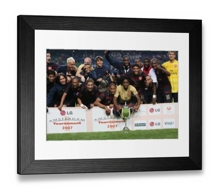 Framed Print : Arsenal's Amsterdam Triumph: Ajax 0-1 Arsenal (2007) Framed Print : Arsenal's Amsterdam Triumph: Ajax 0-1 Arsenal (2007)