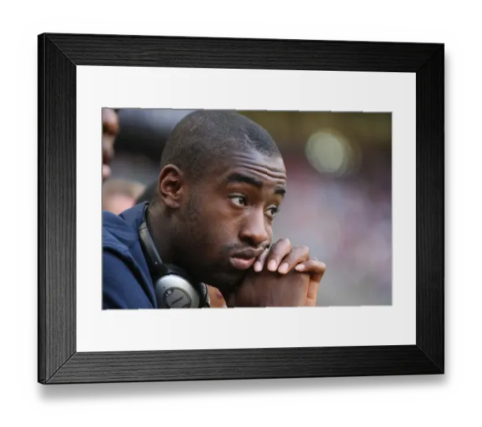 Framed Print : Johan Djourou in Action: Arsenal's Win at Ajax ArenA (4 / 8 / 07) Framed Print : Johan Djourou in Action: Arsenal's Win at Ajax ArenA (4 / 8 / 07)