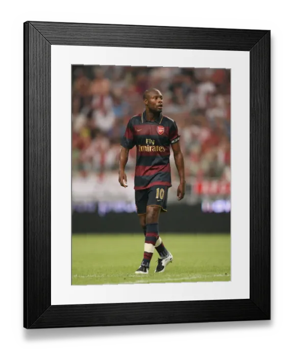 Framed Print : William Gallas and Arsenal's 1-0 Victory Over Ajax at Amsterdam ArenA (April 8, 2007)