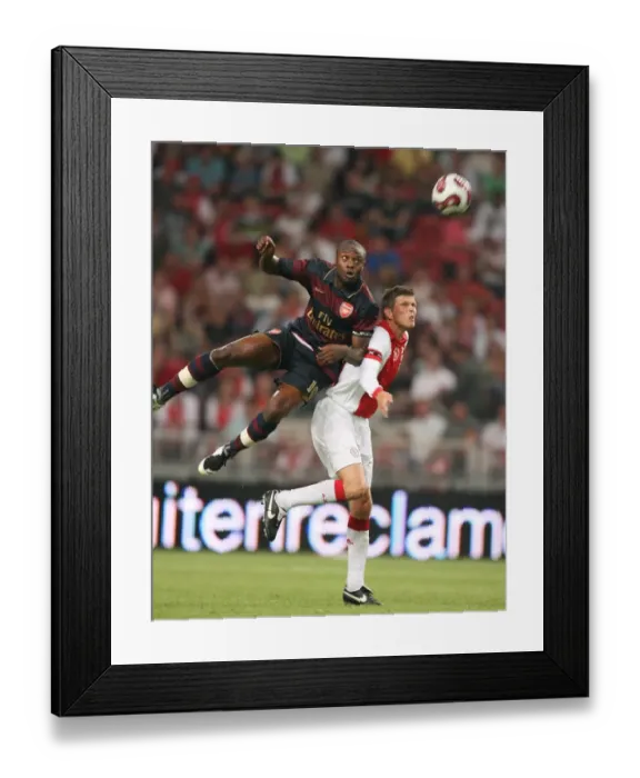 Framed Print : Gallas's Goal: Arsenal's Victory over Ajax and Huntelaar (4 / 8 / 07)