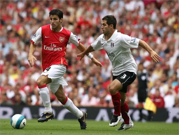 Cesc Fabregas (Arsenal) Carlos Bocanegra (Fulham)