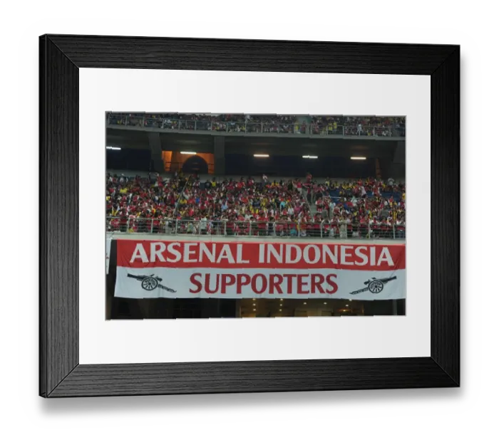 Framed Print : Arsenal's 4-0 Victory Celebration at Bukit Jalil Stadium, Malaysia, 2011 Framed Print : Arsenal's 4-0 Victory Celebration at Bukit Jalil Stadium, Malaysia, 2011