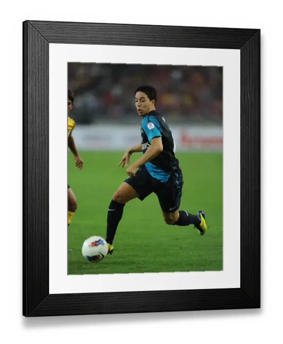 Framed Print : Samir Nasri at Suajuna Hotel, Kuala Lumpur, 2011