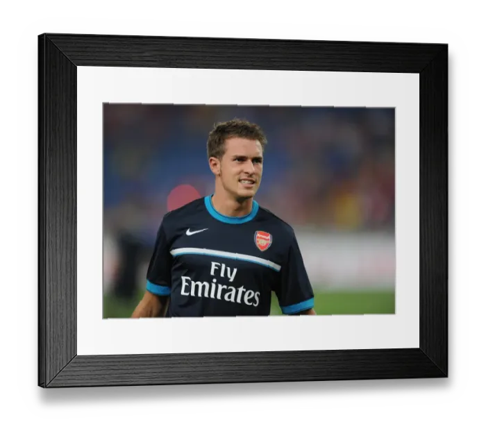 Framed Print : Arsenal's Aaron Ramsey Scores Three in 4-0 Win Over Malaysia XI at Bukit Jalil Stadium Framed Print : Arsenal's Aaron Ramsey Scores Three in 4-0 Win Over Malaysia XI at Bukit Jalil Stadium