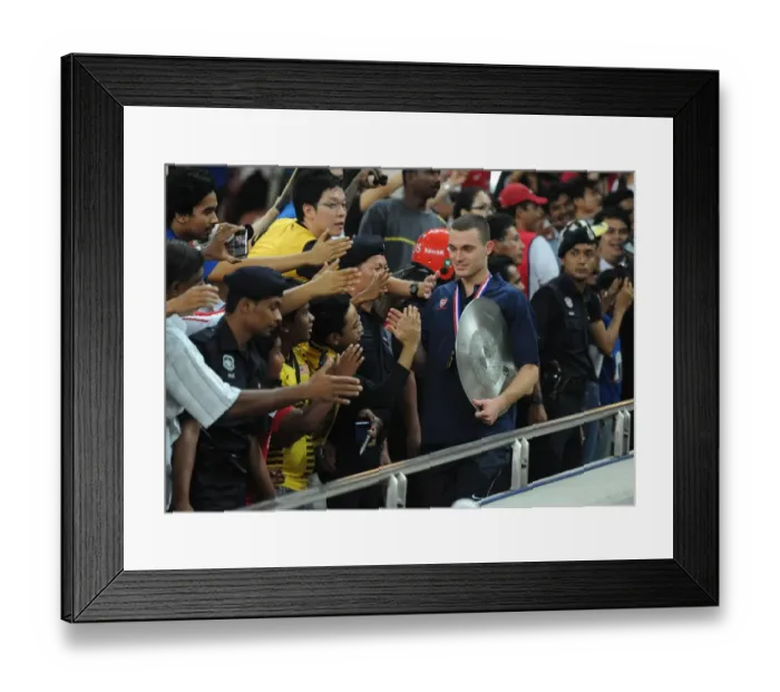 Framed Print : Thomas Vermaelen's Unstoppable Performance: Arsenal's 4-0 Victory Over Malaysia XI Framed Print : Thomas Vermaelen's Unstoppable Performance: Arsenal's 4-0 Victory Over Malaysia XI