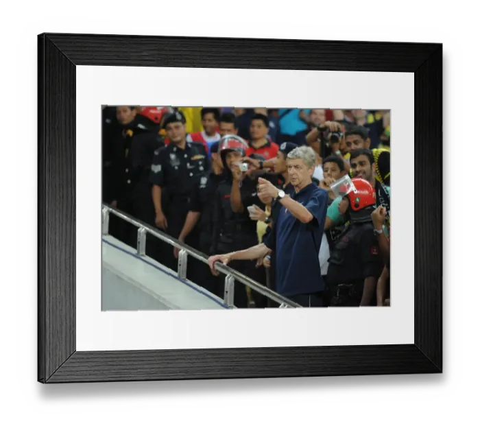 Framed Print : Arsene Wenger's Arsenal Thrash Malaysia XI 4-0 at Bukit Jalil Stadium Framed Print : Arsene Wenger's Arsenal Thrash Malaysia XI 4-0 at Bukit Jalil Stadium
