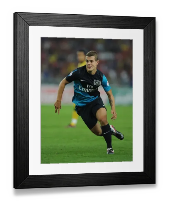 Framed Print : Arsenal's Jack Wilshere Stars: 4-0 Victory Over Malaysia XI, Bukit Jalil Stadium, 2011 Framed Print : Arsenal's Jack Wilshere Stars: 4-0 Victory Over Malaysia XI, Bukit Jalil Stadium, 2011