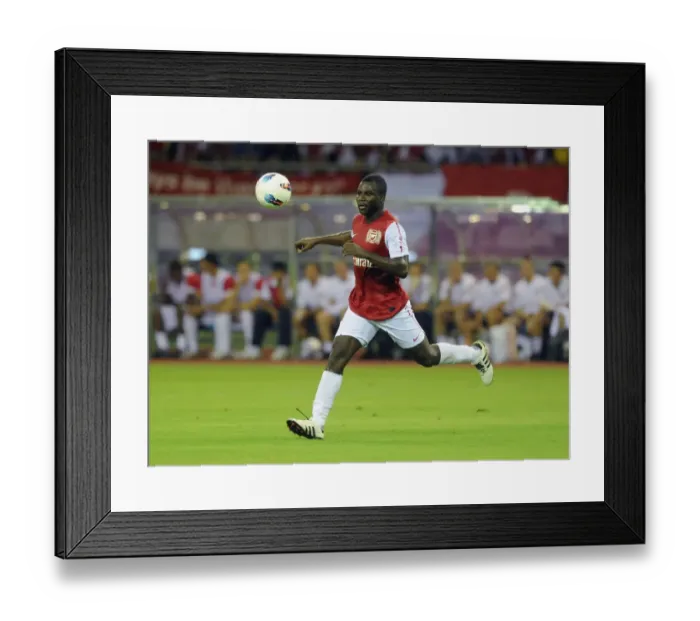 Framed Print : Arsenal in China: Emmanuel Frimpong Stars in Pre-Season Friendly Against Hangzhou Greentown