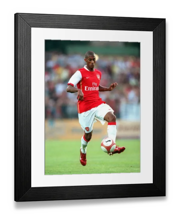 Framed Print : Armand Traore in Action: Arsenal's Win Over SV Mattersburg in Pre-Season Friendly Framed Print : Armand Traore in Action: Arsenal's Win Over SV Mattersburg in Pre-Season Friendly