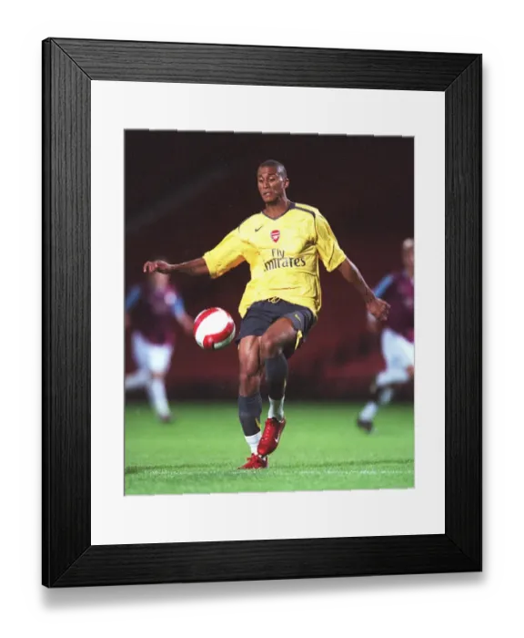Framed Print : Armand Traore: Scoring for Arsenal Against West Ham Reserves, FA Premier Reserve League, 2006 Framed Print : Armand Traore: Scoring for Arsenal Against West Ham Reserves, FA Premier Reserve League, 2006