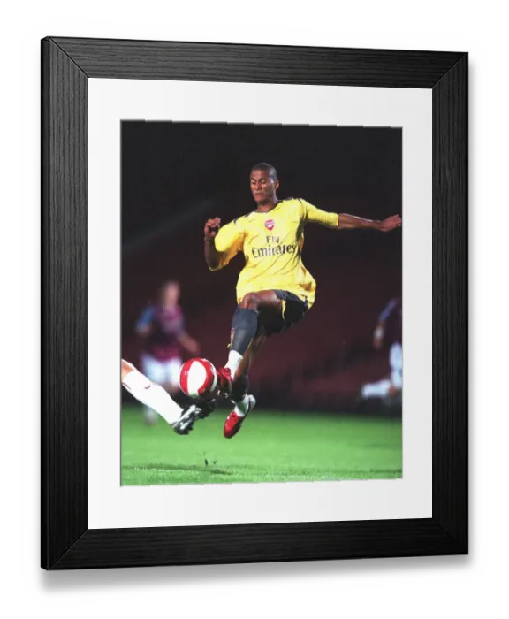 Framed Print : Armand Traore Scores for Arsenal Against West Ham Reserves, FA Premier Reserve League, 2006 Framed Print : Armand Traore Scores for Arsenal Against West Ham Reserves, FA Premier Reserve League, 2006