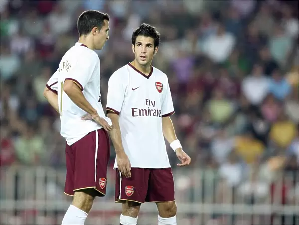 Cesc Fabregas and Robin van Persie (Arsenal)