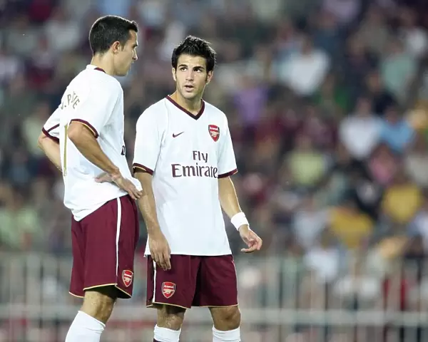 Cesc Fabregas and Robin van Persie (Arsenal)