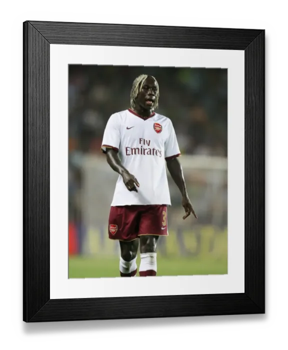Framed Print : Bacary Sagna in Action: Arsenal's Dominant Performance against Sparta Prague in the Champions League (0:2) Framed Print : Bacary Sagna in Action: Arsenal's Dominant Performance against Sparta Prague in the Champions League (0:2)