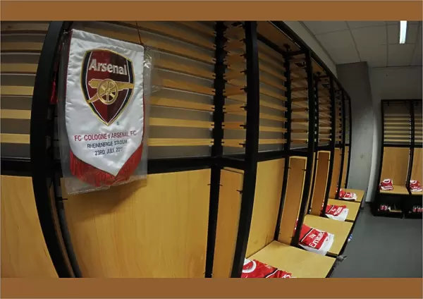 Arsenal Football Club: Pre-Season Preparation in the Cologne Changing Room