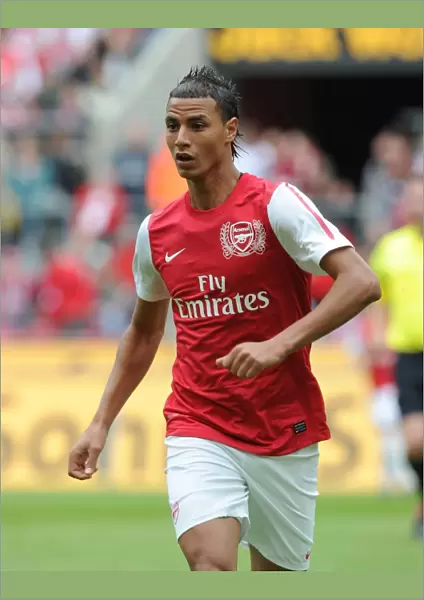 Marouane Chamakh in Action for Arsenal against Cologne, 2011