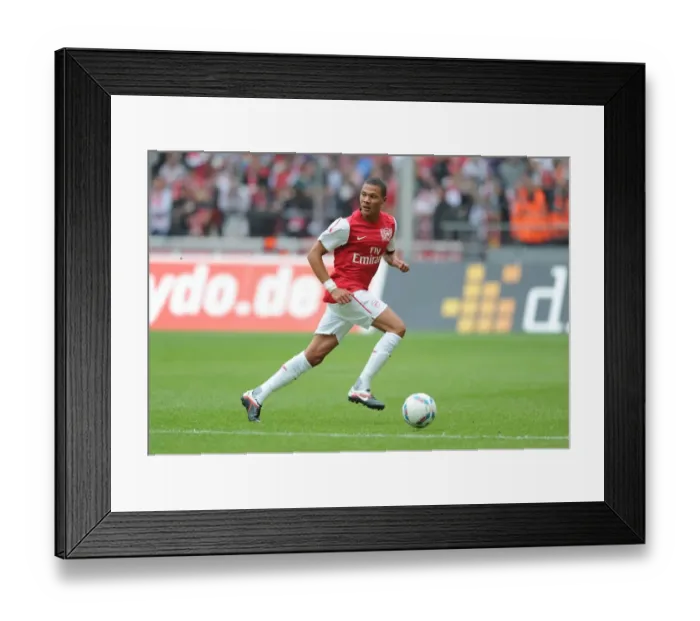 Framed Print : Arsenal's Kieran Gibbs in Pre-Season Action against Cologne Framed Print : Arsenal's Kieran Gibbs in Pre-Season Action against Cologne