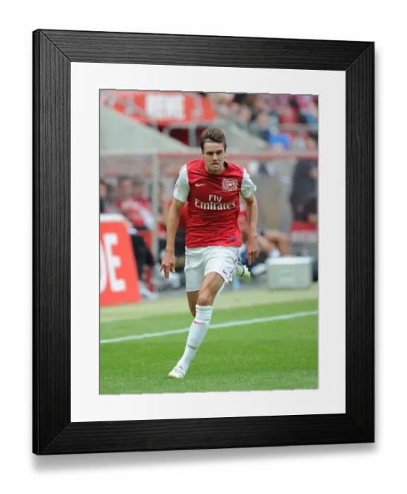 Framed Print : Arsenal's Carl Jenkinson at Pre-Season Training in Cologne Framed Print : Arsenal's Carl Jenkinson at Pre-Season Training in Cologne