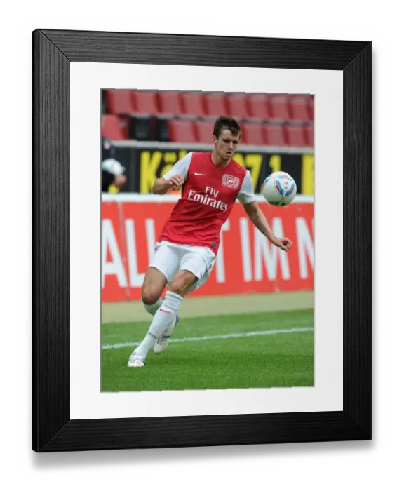 Framed Print : Arsenal's Carl Jenkinson at Pre-Season Training in Cologne