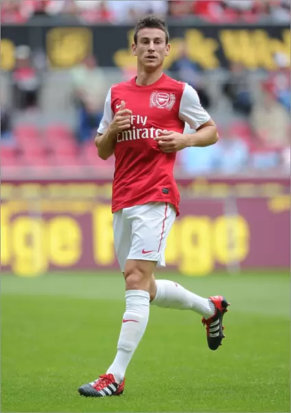 Laurent Koscielny Leads Arsenal in Pre-Season Friendly Against Cologne, 2011