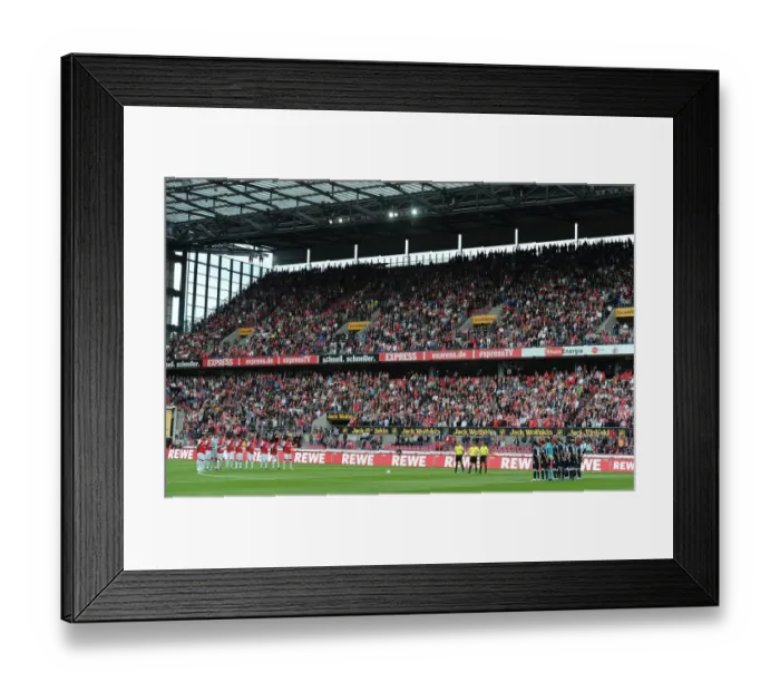 Framed Print : Minutes of Silence: Cologne vs. Arsenal, July 2011 Framed Print : Minutes of Silence: Cologne vs. Arsenal, July 2011