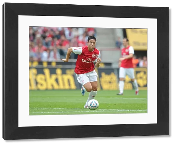 Samir Nasri in Action: Arsenal vs. Cologne Pre-Season Friendly, 2011