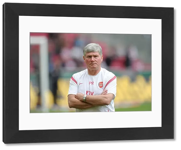 Pat Rice at Arsenal's Pre-Season Training in Cologne, Germany