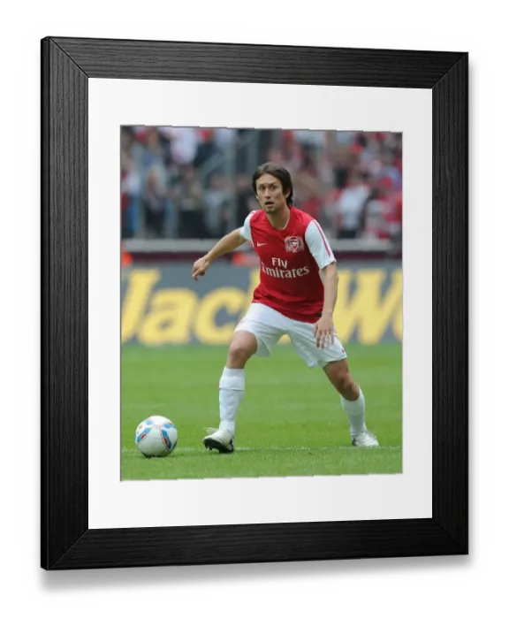 Framed Print : Tomas Rosicky in Action: Arsenal vs. Cologne Pre-Season Friendly, 2011 Framed Print : Tomas Rosicky in Action: Arsenal vs. Cologne Pre-Season Friendly, 2011