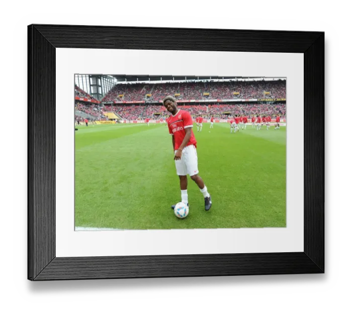 Framed Print : Alex Song in Action: Arsenal vs. Cologne, 2011 Pre-Season Clash Framed Print : Alex Song in Action: Arsenal vs. Cologne, 2011 Pre-Season Clash