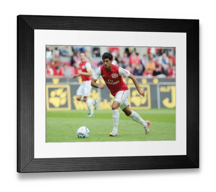 Framed Print : Carlos Vela in Action: Arsenal vs. Cologne Pre-Season Friendly, 2011 Framed Print : Carlos Vela in Action: Arsenal vs. Cologne Pre-Season Friendly, 2011