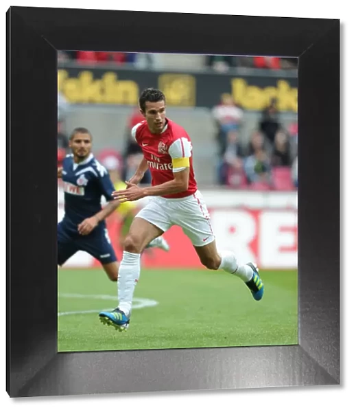 Robin van Persie in Action: Arsenal vs. Cologne Pre-Season Friendly, 2011