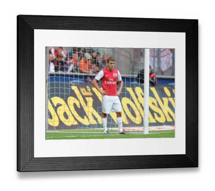 Framed Print : Jack Wilshere in Action: Arsenal vs. Cologne, 2011 Pre-Season Friendly Framed Print : Jack Wilshere in Action: Arsenal vs. Cologne, 2011 Pre-Season Friendly