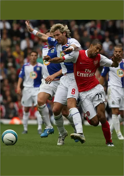 Gael Clichy (Arsenal) Robbie Savage (Blackburn Rovers)