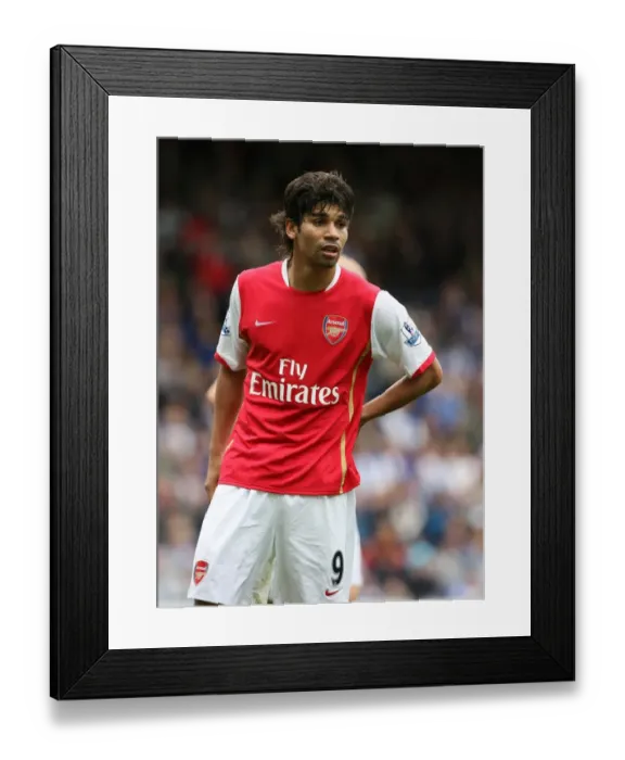 Framed Print : Eduardo's Battle: 1-1 Draw Against Blackburn Rovers, Premier League, 2007