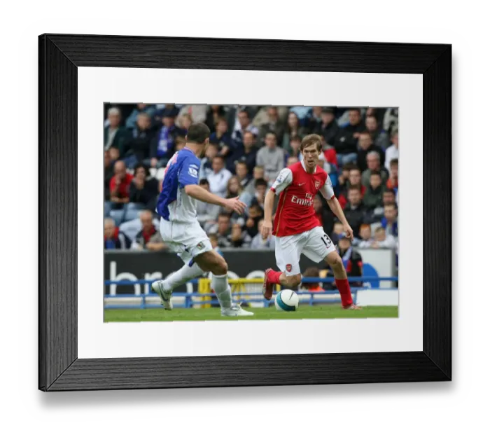 Framed Print : Alex Hleb (Arsenal) Brett Emerton (Blackburn Rovers) Framed Print : Alex Hleb (Arsenal) Brett Emerton (Blackburn Rovers)