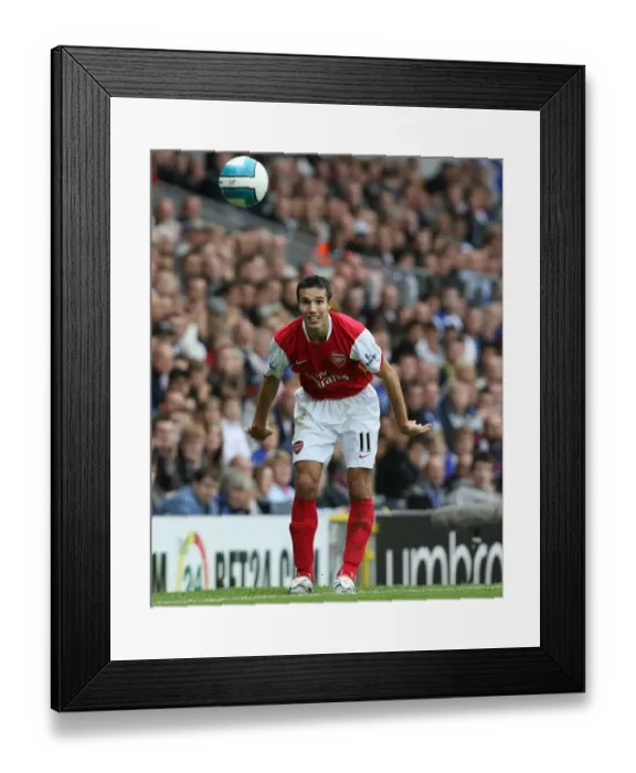 Framed Print : Robin van Persie's Debut: Blackburn Rovers 1-1 Arsenal, 2007 Framed Print : Robin van Persie's Debut: Blackburn Rovers 1-1 Arsenal, 2007