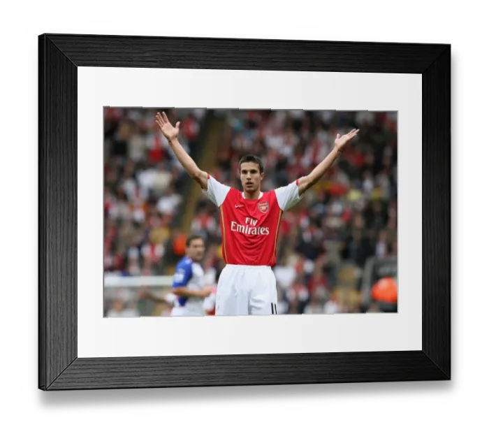 Framed Print : Robin van Persie (Arsenal) Framed Print : Robin van Persie (Arsenal)