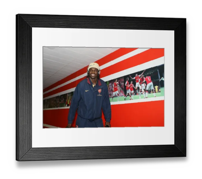 Framed Print : Adebayor's Strike: Arsenal's 1-0 Victory Over Manchester City, 2007 Framed Print : Adebayor's Strike: Arsenal's 1-0 Victory Over Manchester City, 2007