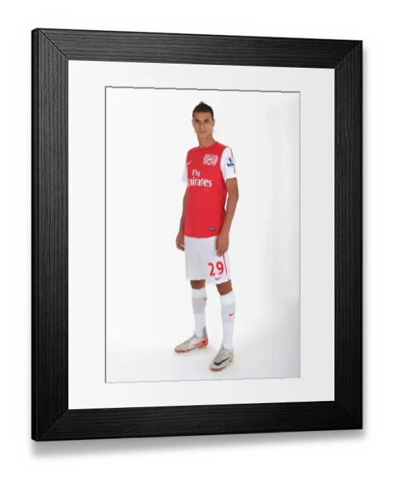 Framed Print : Arsenal Football Club: Marouane Chamakh's Emirates Stadium Photocall (April 2011) Framed Print : Arsenal Football Club: Marouane Chamakh's Emirates Stadium Photocall (April 2011)