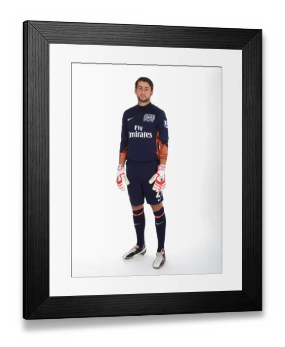 Framed Print : Arsenal FC: Lucasz Fabianski at Emirates Stadium