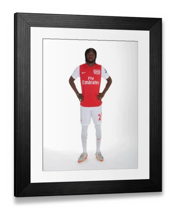 Framed Print : Arsenal Football Club: Gervinho's Emirates Debut, 4 / 8 / 2011