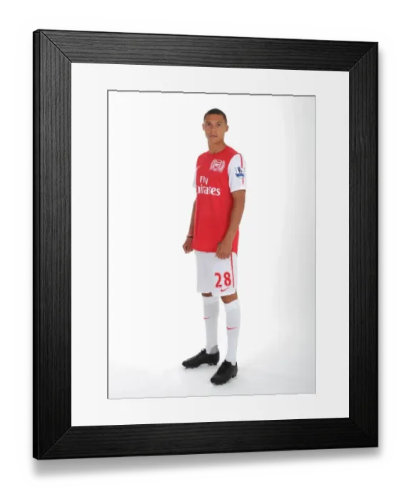 Framed Print : Arsenal FC: Kieran Gibbs at Emirates Stadium