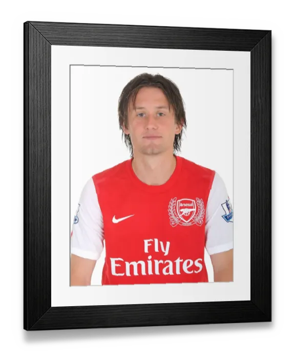 Framed Print : Arsenal Football Club: Tomas Rosicky at Emirates Stadium, 2011 Framed Print : Arsenal Football Club: Tomas Rosicky at Emirates Stadium, 2011