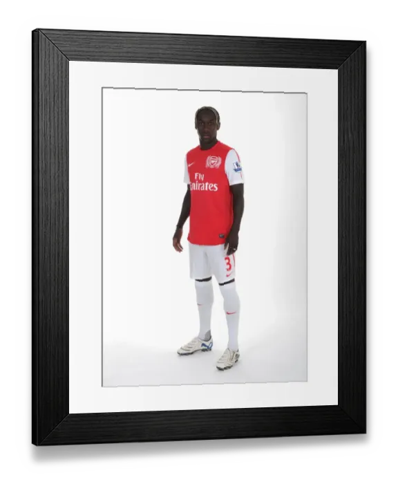 Framed Print : Arsenal Football Club: Bacary Sagna at Emirates Stadium