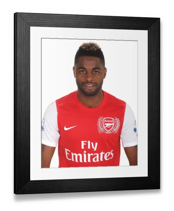 Framed Print : Arsenal Football Club: Alex Song at Emirates Stadium, 2011 Framed Print : Arsenal Football Club: Alex Song at Emirates Stadium, 2011