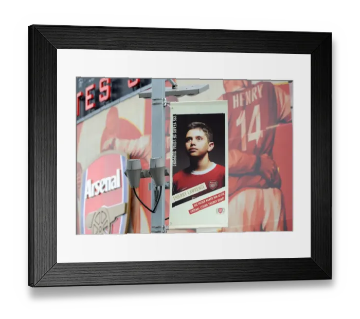 Framed Print : Arsenal's Victory: 1-0 over Udinese in UEFA Champions League Qualifier