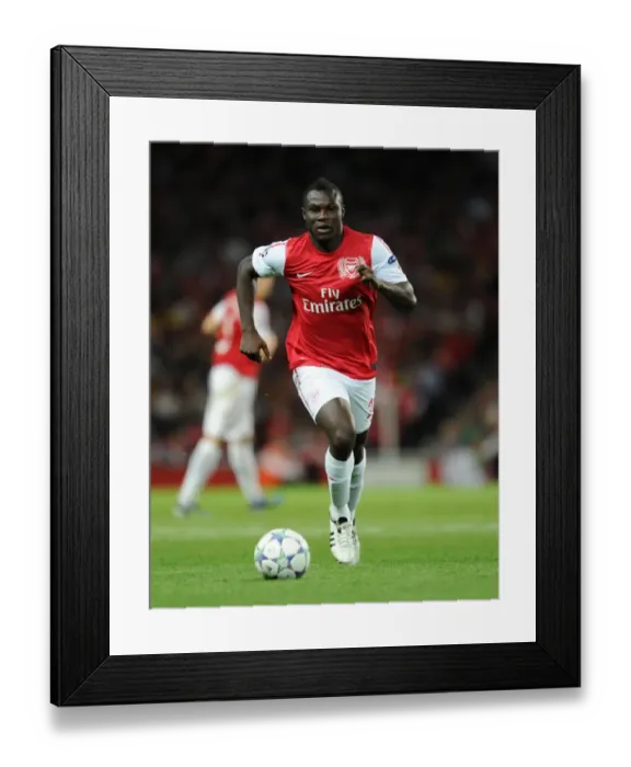 Framed Print : Emmanuel Frimpong's Winning Goal: Arsenal 1-0 Udinese (UEFA Champions League Qualifier, 2011)