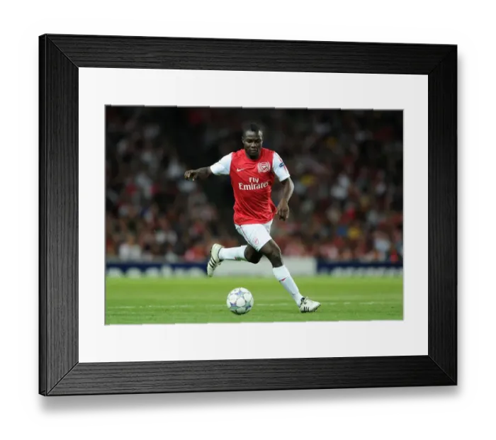 Framed Print : Emmanuel Frimpong (Arsenal). Arsenal 1: 0 Udinese. UEFA Champins League Qualifying Round, 1st leg Framed Print : Emmanuel Frimpong (Arsenal). Arsenal 1: 0 Udinese. UEFA Champins League Qualifying Round, 1st leg